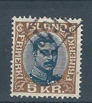 B284 – Scandinavië  - Ijsland – MiNr 98 (gestempeld)      beschikbaar voor biedingen