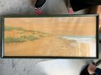 Strandgezicht met Meeuwen door Pakkerga, Antiek en Kunst, Kunst | Schilderijen | Klassiek, Ophalen