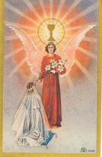 19 Kinderdevotie prentjes  groepje A  uitg. Coloprint, Ophalen of Verzenden, Zo goed als nieuw, Kaart of Prent, Christendom | Katholiek