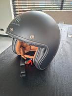 Zwarte Snorscooter Helm, Ophalen of Verzenden, Overige merken