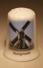 Molen in Hoogmade gemeente Kaag en Braassem vingerhoedje, Ophalen of Verzenden, Nieuw, Porselein, Nederland