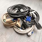 LOTJE kabels, waar onder LPT/serieel, VGA kabel, RS232 kabel, Ophalen of Verzenden, Zo goed als nieuw