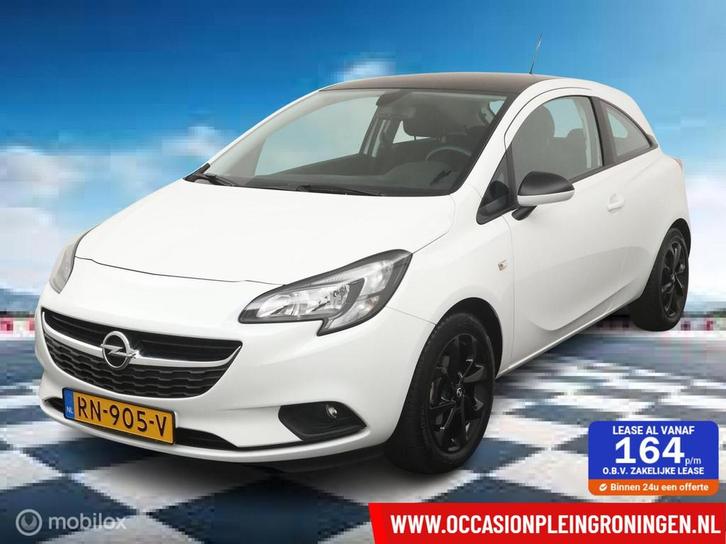 Opel Corsa 1.4 Black Edition, Auto's, Opel, Bedrijf, Te koop, Corsa, ABS, Airbags, Airconditioning, Alarm, Android Auto, Apple Carplay