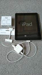 iPad 1e generatie (A1219) | 16GB | WiFi + accessoires, Computers en Software, Apple iPads, Gebruikt, Apple iPad, Grijs, 16 GB
