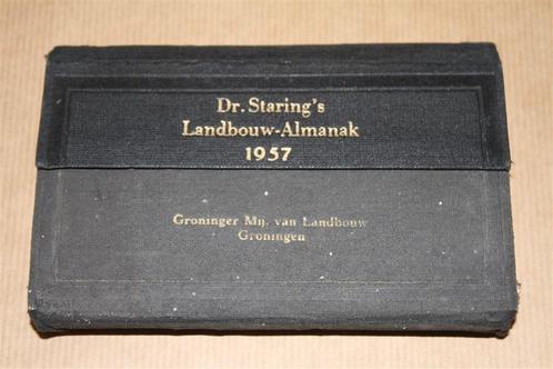 Staring's Groninger Landbouw-Almanak voor 1957, Boeken, Geschiedenis | Stad en Regio, Gelezen, 20e eeuw of later, Ophalen of Verzenden