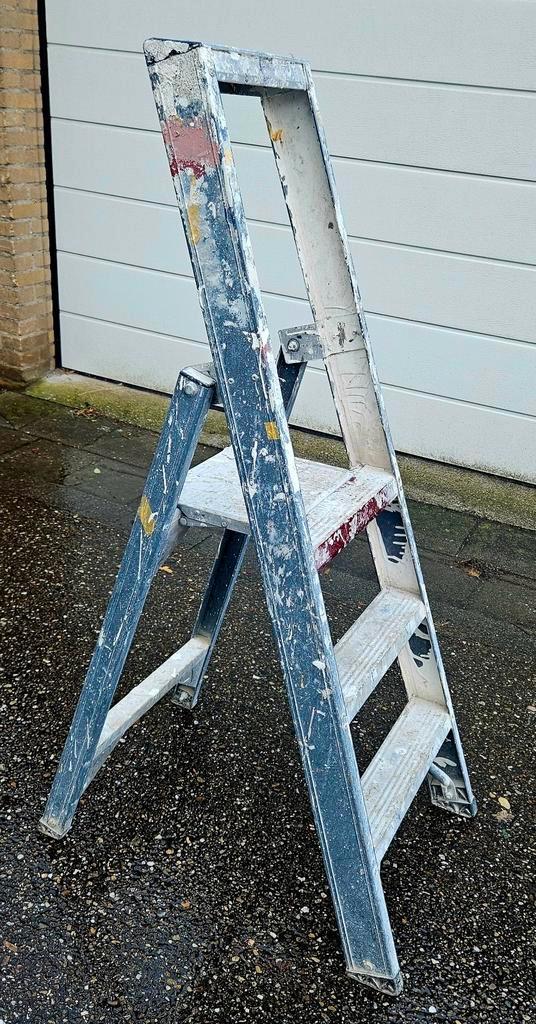 Altrex Falco FEO 3 Trap, Doe-het-zelf en Verbouw, Ladders en Trappen, Gebruikt, Trap, Minder dan 2 meter, Opvouwbaar of Inschuifbaar