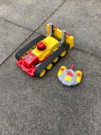 Bestuurbare raceauto/buldozer, Kinderen en Baby's, Speelgoed | Speelgoedvoertuigen, Ophalen of Verzenden, Gebruikt, Afstandsbediening