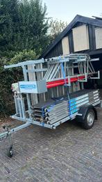 Rolsteiger te huur - Euroscaffold, Doe-het-zelf en Verbouw, Ophalen of Verzenden, Gebruikt, Rolsteiger of Kamersteiger, 2 tot 5 meter