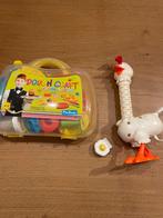 Leuke benodigdheden voor klei, hamburger set, kip met geluid, Ophalen of Verzenden, Zo goed als nieuw, Knutselen, Met geluid