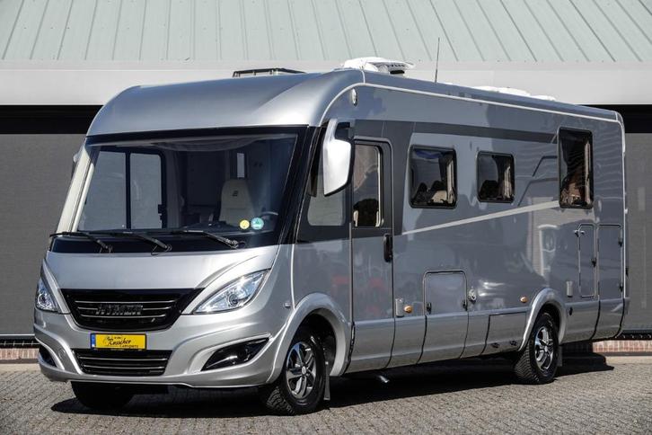 Hymer B 708 SL 177 Pk Aut. 2021 voorzien van vele opt. o.a., Caravans en Kamperen, Campers, Bedrijf, tot en met 4, Integraal, Hymer