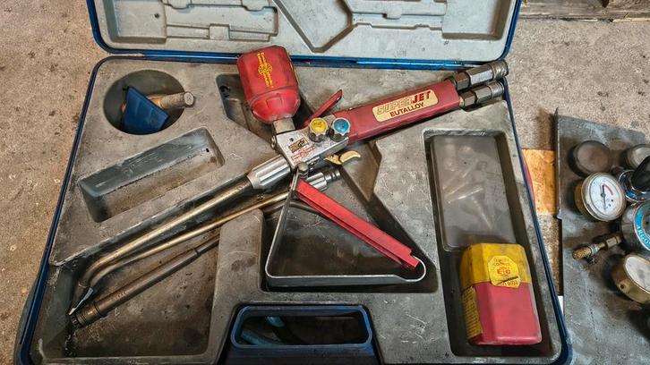Castolin Eutectic / Eutalloy Super Jet vlamspuit pistool, Doe-het-zelf en Verbouw, Gereedschap | Handgereedschap, Zo goed als nieuw
