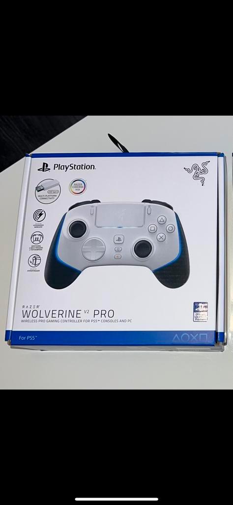 Razer Wolverine V2 Pro Wireless Controller – Wit (PS5/PC), Spelcomputers en Games, Spelcomputers | Sony PlayStation Consoles | Accessoires