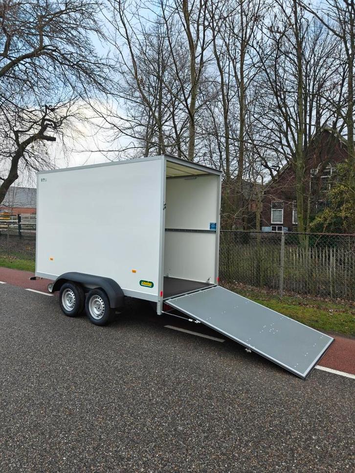 Unsinn gesloten aanhanger met laadklep, Auto diversen, Aanhangers en Bagagewagens, Zo goed als nieuw, Ophalen of Verzenden