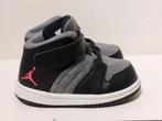 nike jordan 1 flight 4 prem grey pink maat 21, Gebruikt, Ophalen of Verzenden, Nike Jordan, Jongen of Meisje