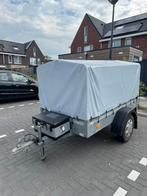 Humbauer Steely huif aanhanger met steunpoot en reservewiel, Auto diversen, Aanhangers en Bagagewagens, Ophalen of Verzenden, Zo goed als nieuw
