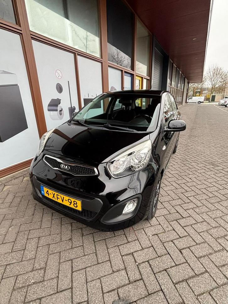 Kia Picanto 1.0 Cvvt 5-DRS 2014 Zwart, Auto's, Kia, Particulier, Picanto, Benzine, A, Hatchback, Handgeschakeld, Origineel Nederlands