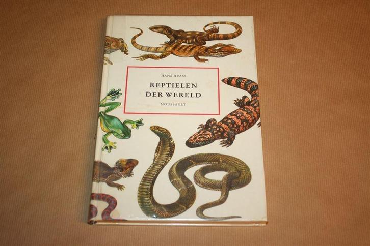Reptielen en amfibieën der wereld - Hans Hvass, Boeken, Dieren en Huisdieren, Gelezen, Ophalen of Verzenden