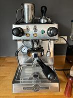 Espressomachine + bonenmaler met toebehoren, Witgoed en Apparatuur, Koffiezetapparaten, Afneembaar waterreservoir, Gebruikt, Espresso apparaat