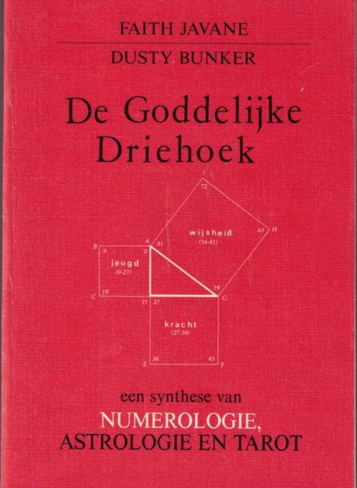 De Goddelijke Driehoek, Faith Javane, Dusty Bunker, Boeken, Esoterie en Spiritualiteit, Gelezen, Overige typen, Astrologie, Ophalen of Verzenden
