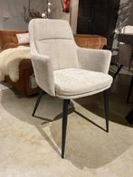 Set van 6 Donna stoelen in Miami Toffee nu €648,-, Ophalen, Overige kleuren, Nieuw, Stof