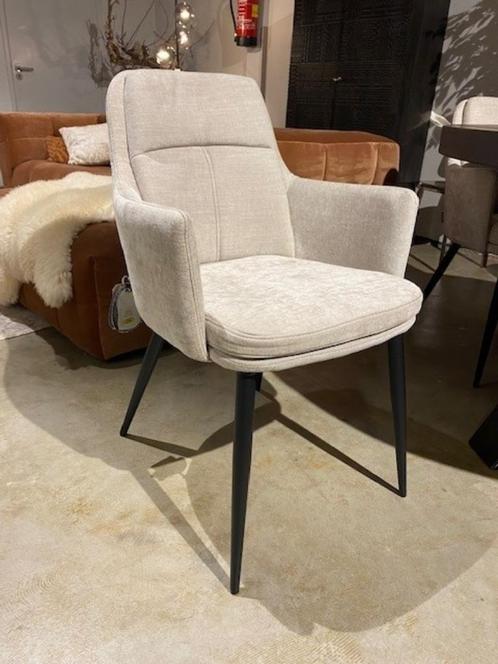 Set van 6 Donna stoelen in Miami Toffee nu €648,-, Huis en Inrichting, Stoelen, Nieuw, Vijf, Zes of meer stoelen, Stof, Overige kleuren