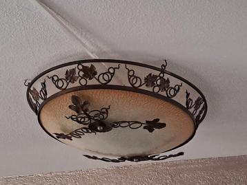 Ovale Plafondlamp 80x63cm beschikbaar voor biedingen