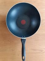 Tefal Wokpan - Gebruikt, Ophalen of Verzenden, Gebruikt, Aluminium, Wok