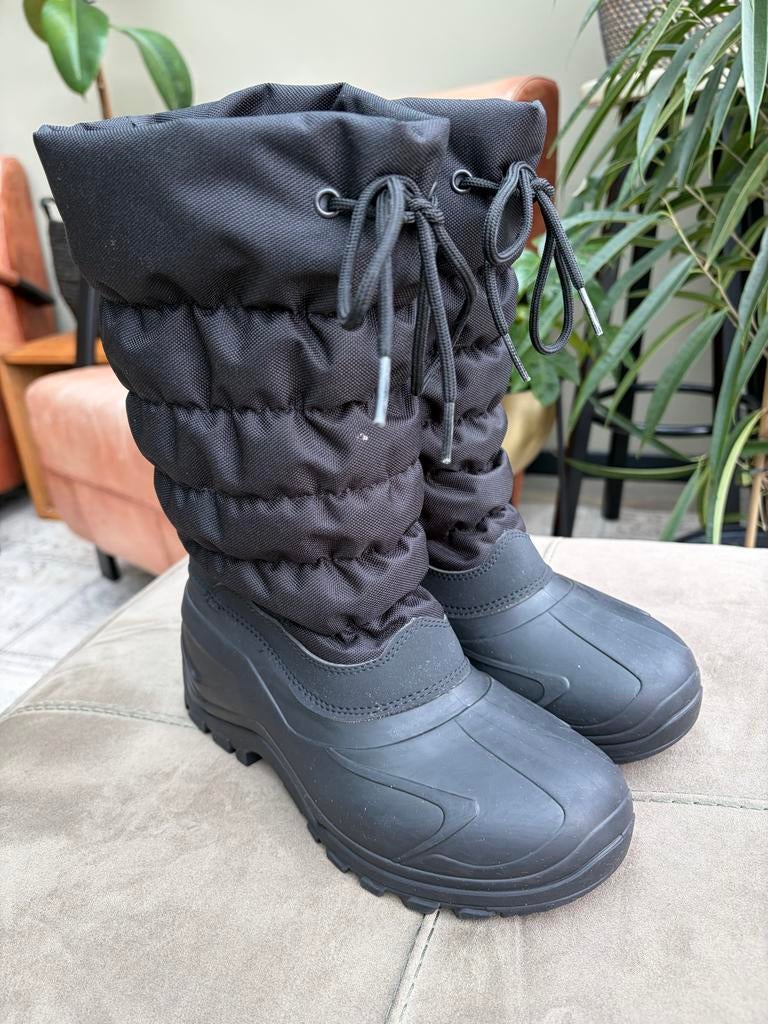 Zwarte Snowboots  van Spirale maat 37 zgan, Jongen of Meisje, Ophalen of Verzenden, Laarzen, Zo goed als nieuw