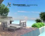 Multifunctionele Loungeset Paros, met bijzettafel, Relaxbank, Tuin en Terras, Tegels en Klinkers, Ophalen of Verzenden, Nieuw