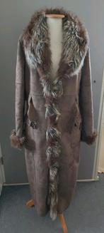 Rino & Pelle lammy coat Maat 42, Ophalen of Verzenden, Zo goed als nieuw, Maat 42/44 (L), Beige