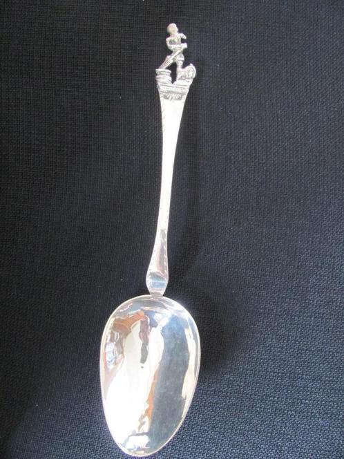 zilveren Friese geboortelepel 1820 Mr. Gerardus Heijmans, Antiek en Kunst, Antiek | Goud en Zilver, Ophalen of Verzenden