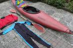 kajak met toebehoren, Watersport en Boten, Ophalen, Gebruikt, 1-persoons