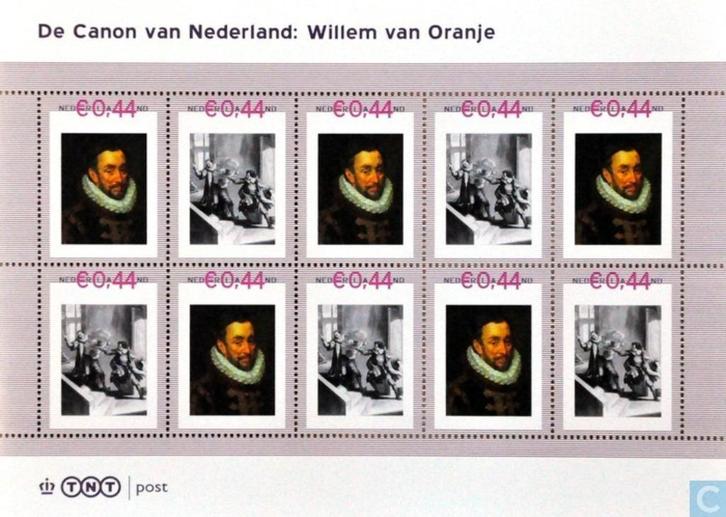 Canon van Nederland: Willem van Oranje, Postzegels en Munten, Postzegels | Nederland, Postfris, Na 1940, Ophalen of Verzenden