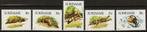 Rep-Suriname 613-617 serie otters., Verzenden, Postfris
