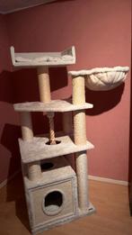 Krabpaal RHR Quality Cat Relax crème - 180cm hoog, Dieren en Toebehoren, Krabmeubelen, Ophalen, Gebruikt, Krabpaal