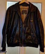 redskins lederen bomber xxxl, Zwart, Overige maten, Ophalen of Verzenden, Zo goed als nieuw