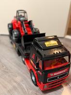 Volvo Mammoet vrachtwagen, takelwagen + Bulldozer, Hobby en Vrije tijd, Modelauto's | 1:50, Ophalen, Zo goed als nieuw, Bus of Vrachtwagen