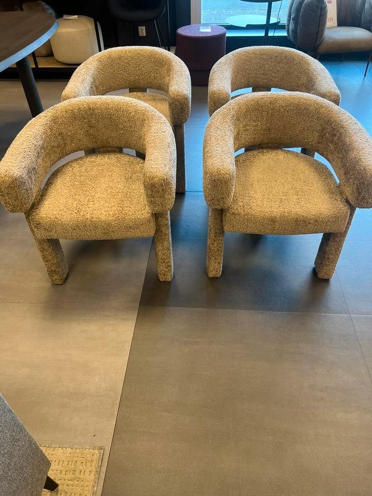Eijerkamp collectie eetkamerset Bien, Huis en Inrichting, Fauteuils, Zo goed als nieuw, Stof, 75 tot 100 cm, Minder dan 75 cm