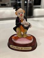 Leonardo Circus Clown Beeldje, Antiek en Kunst, Kunst | Beelden en Houtsnijwerken, Ophalen of Verzenden