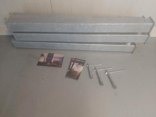 Inzinkbare parkeerpalen, Tuin en Terras, Tuinpoorten, Nieuw, 150 tot 200 cm, 200 cm of meer, Ophalen