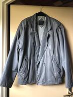 Grijze leren jas Donar heren maat 54, Donar, Maat 46/48 (XL) of groter, Ophalen of Verzenden, Grijs