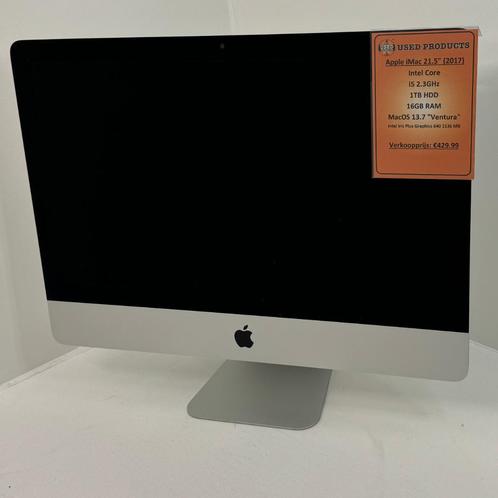 Apple iMac 2017 21.5inch | Intel Core i5 1TB HDD 16GB RAM Ma, Computers en Software, Apple Desktops, Zo goed als nieuw, iMac, HDD