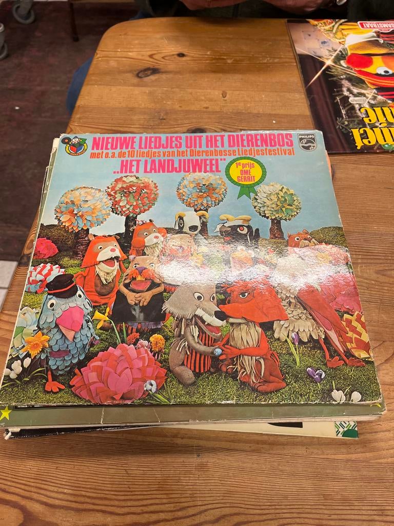 Nieuwe Liedjes uit het Dierenbos - Het Landjuweel LP, Ophalen, Gebruikt, Muziek, Tot 2 jaar