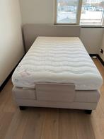 Velda Boxspring, Gebruikt, Beige, Tweepersoons, Ophalen of Verzenden