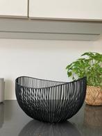 Serax Tale Basket Diepe Schaal Zwart Groot, Overige materialen, Schaal, Rond, Ophalen of Verzenden