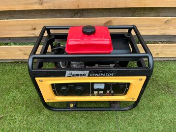 EuroM Generator Aggregaat 230V 12V Benzine motor 200 OHV beschikbaar voor biedingen