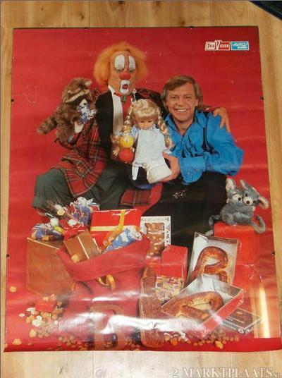 *Gezocht* Bassie en Adriaan poster. Sinterklaas. Televizier, Verzamelen, Posters, A1 t/m A3, Ophalen of Verzenden