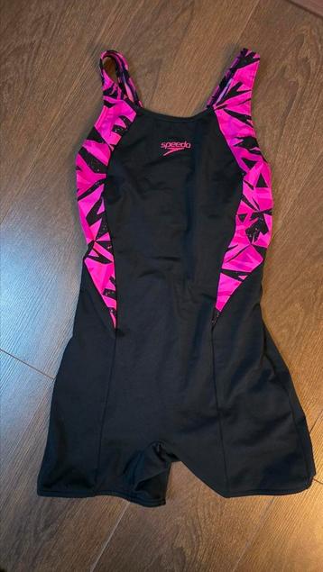 Zwart met roze badpak - Speedo - maat M / 38 beschikbaar voor biedingen