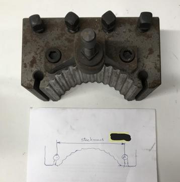 Schuitje, beitelhouder, ronde beitel Ø60 mm, idem Multifix beschikbaar voor biedingen