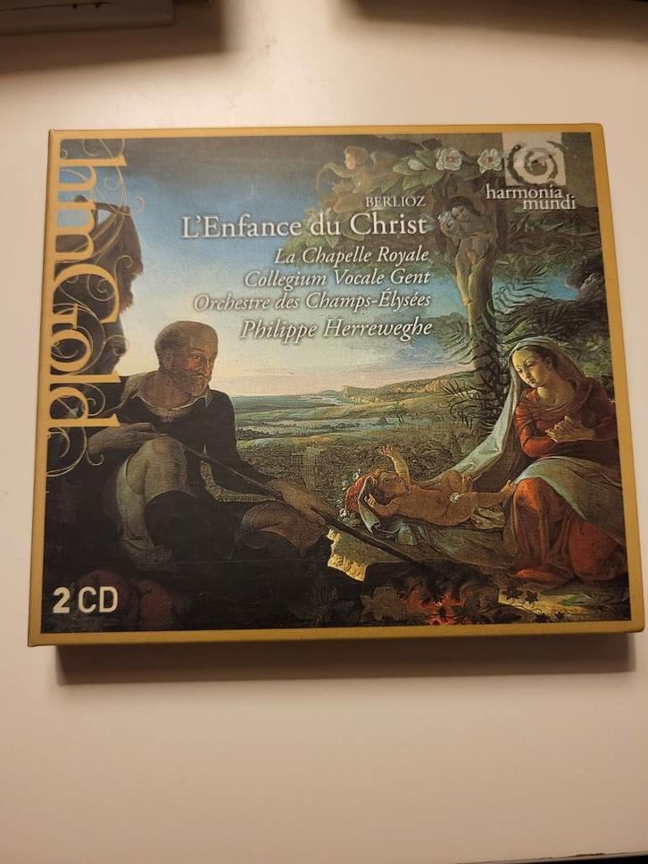 Berlioz - L'Enfance du Christ - Harmonia Mundi 2cd, Cd's en Dvd's, Cd's | Klassiek, Zo goed als nieuw, Orkest of Ballet, Romantiek
